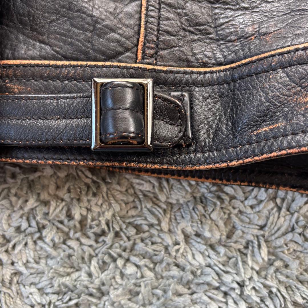 【美品・希少】ジャックローズ × カラーズ 武装戦線 ライダースジャケット XL