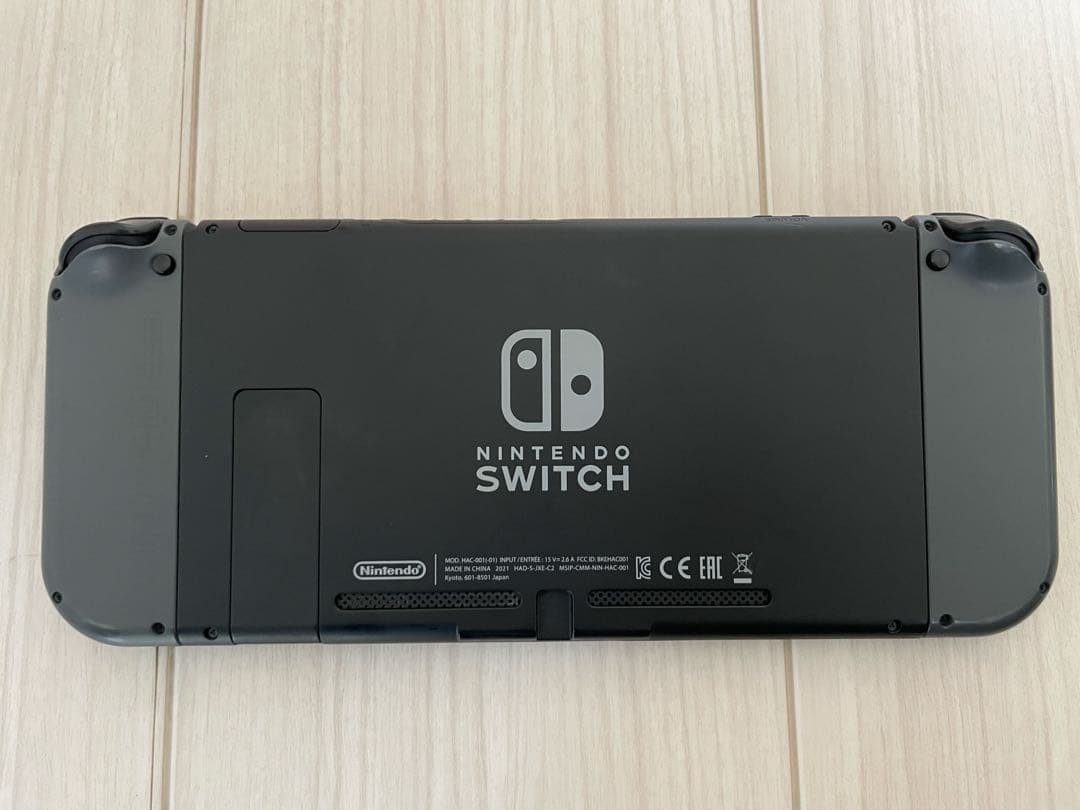 Nintendo Switch グレー 本体（joyconあり & 箱無し）