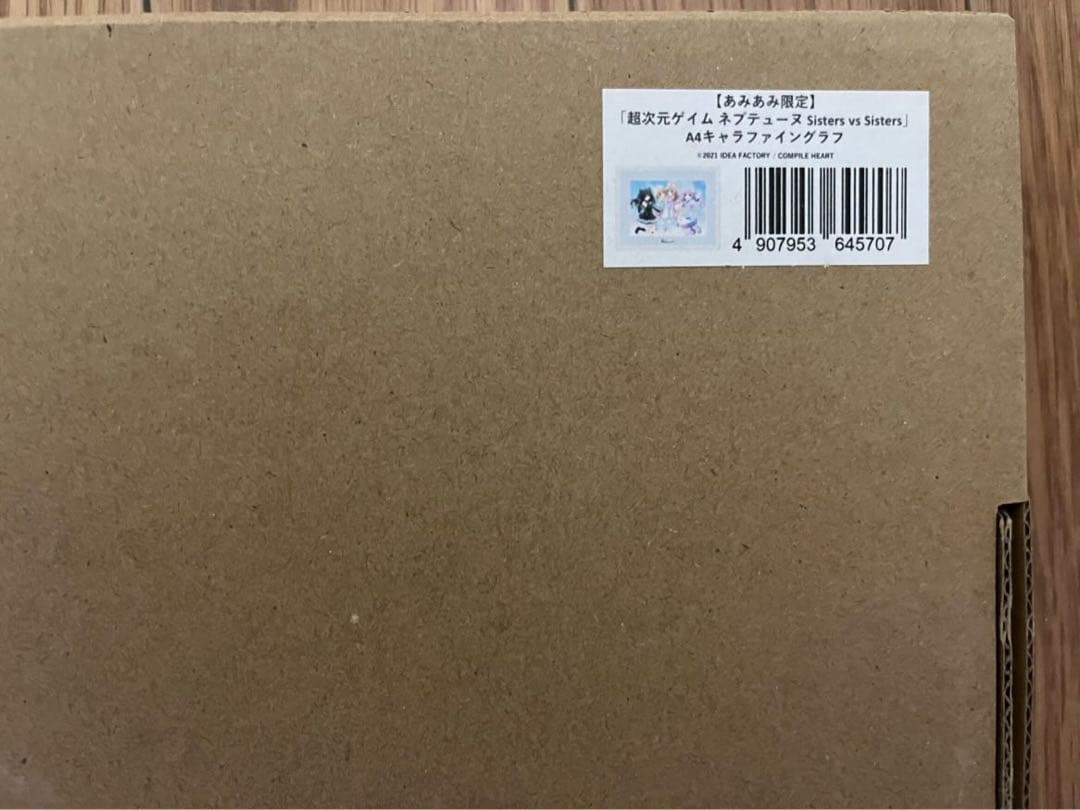 新品★超次元ゲイム 戦機少女 SistersVSSisters A4アート 限定