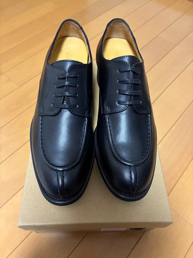 靴 shiun COW LEATHER U-TIP DERBY 39