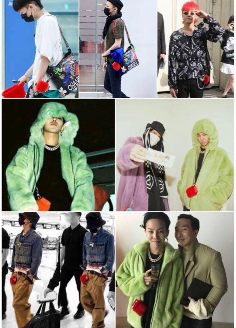 PEACEMINUSONE 赤 ファーケース