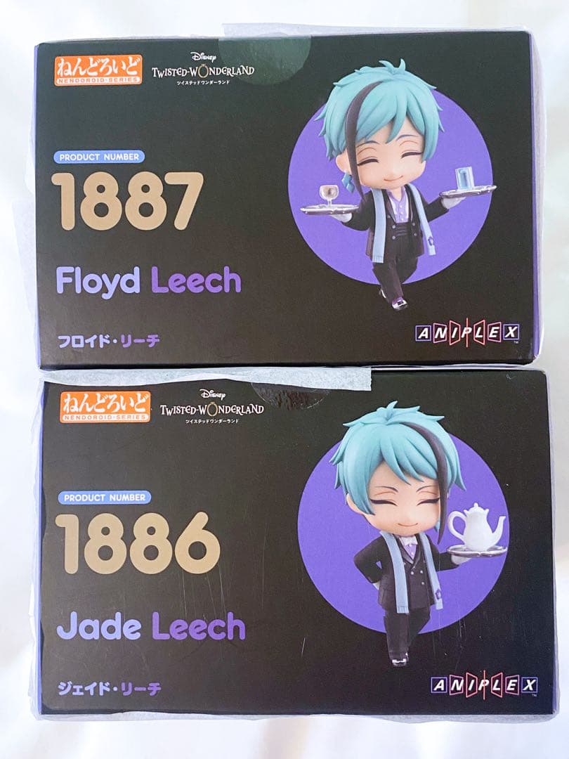 ツイステ ねんどろいど ジェイド フロイド 特典缶バッジ付