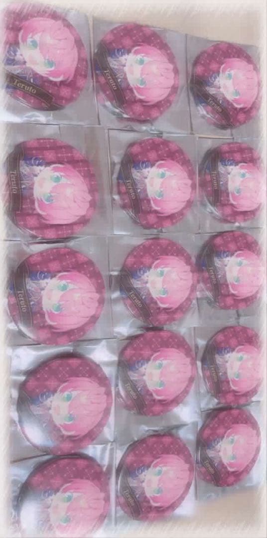 てるとくんの缶バッジ