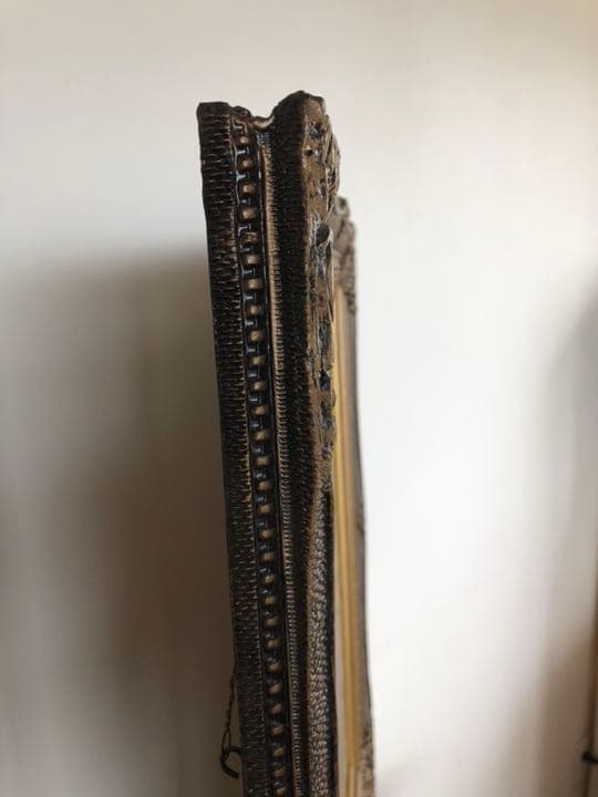 額縁　油彩画　インテリア