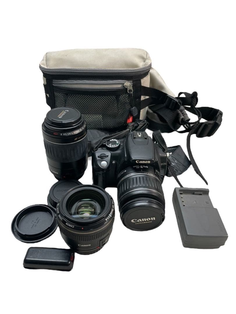 Canon EOS Kiss Digital N デジタル一眼レフ レンズセット