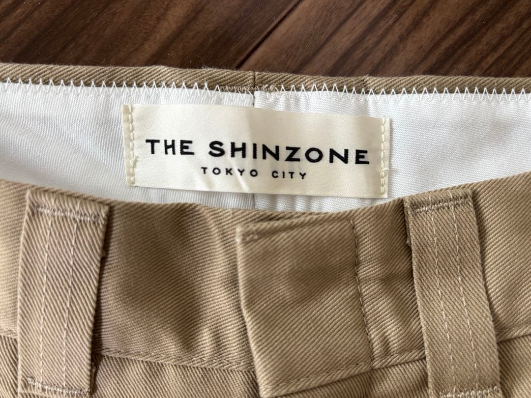 【美品】THE SHINZONE TOMBOYトムボーイパンツ ベージュ　32