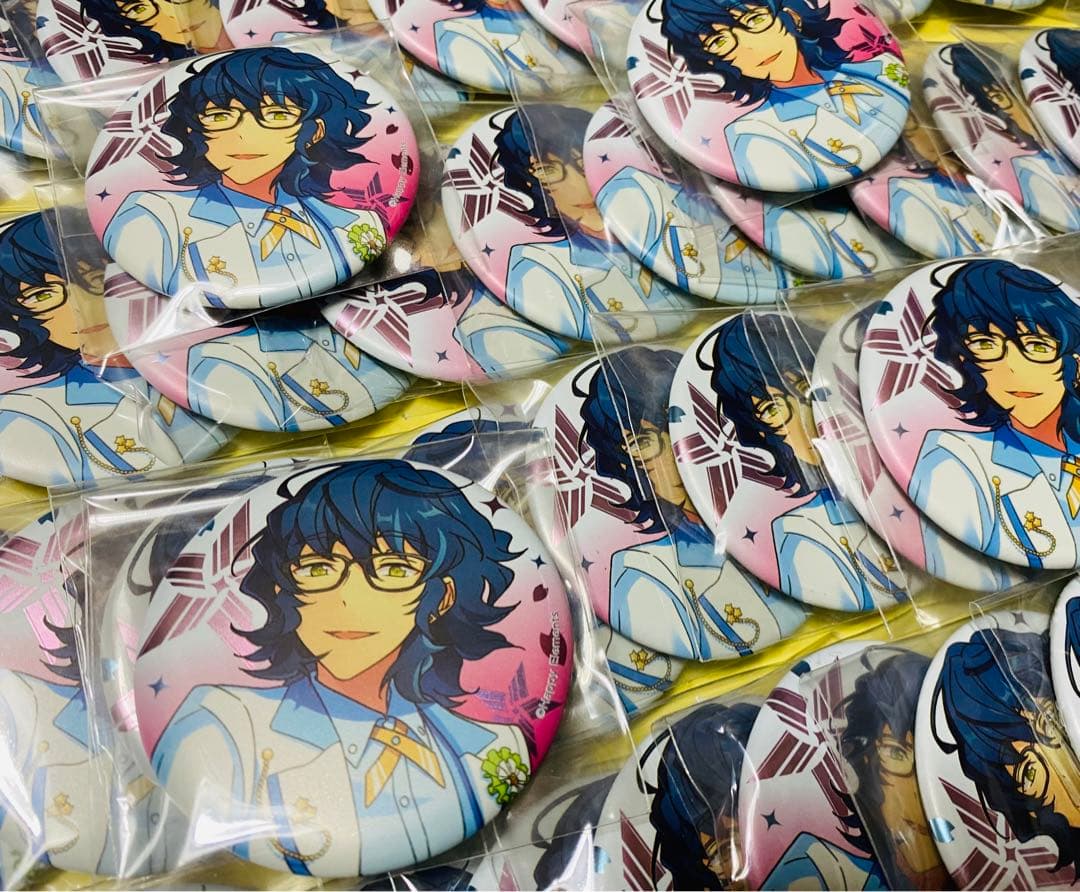 あんスタ 青葉つむぎ 感謝祭 3周年 白スーツ 缶バッジ 50点 セット