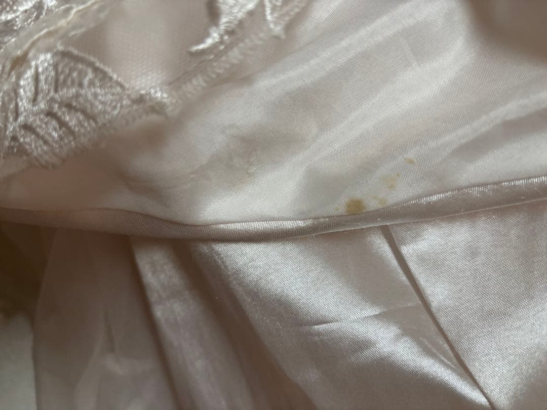 刺繍 ウェディングドレス　前撮り　マーメイドドレス