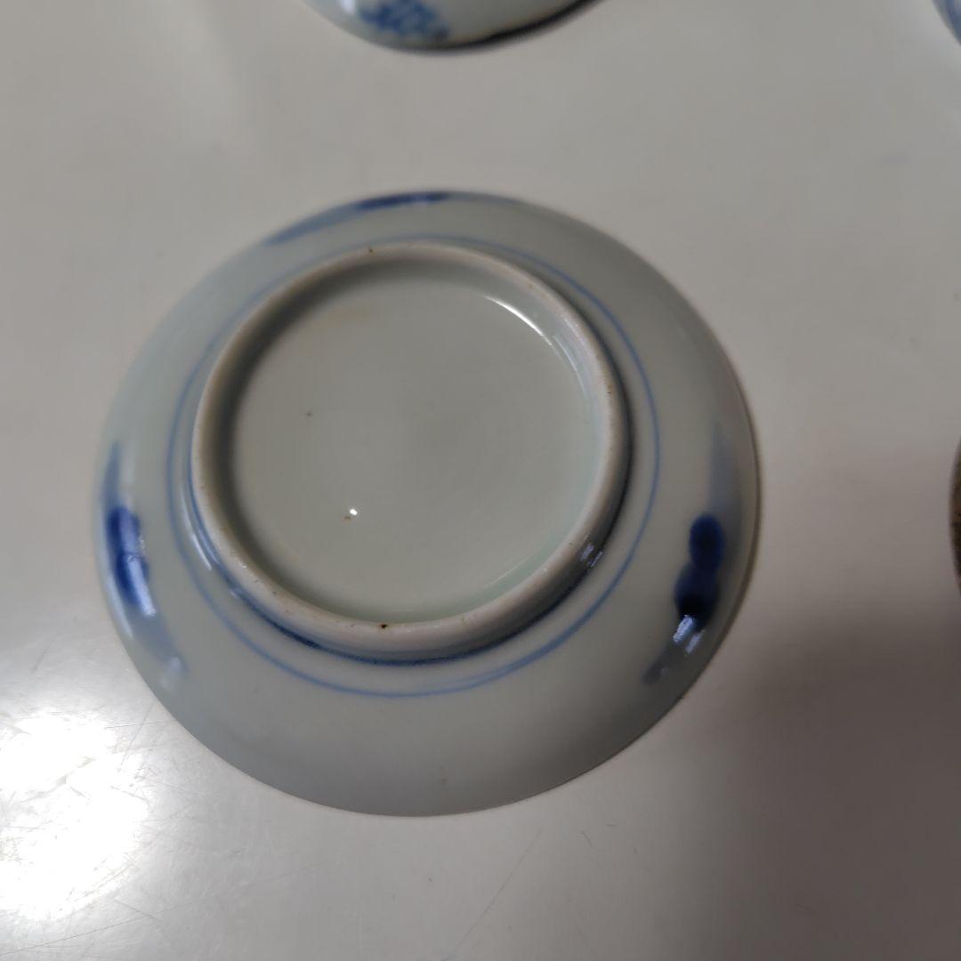 古伊万里 他豆皿 4点