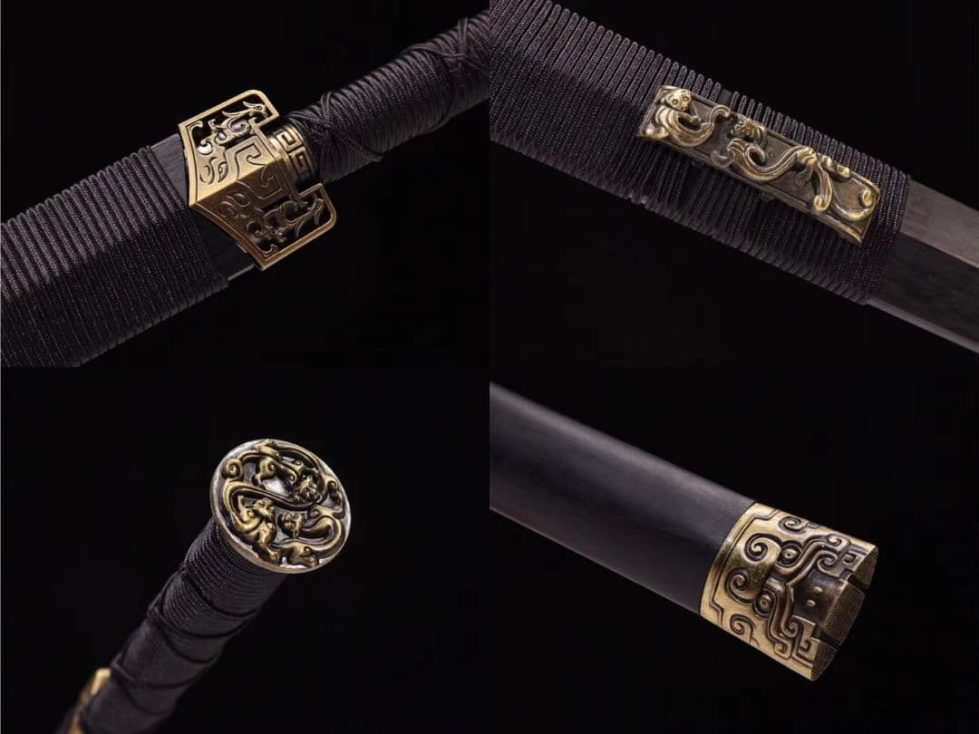 古兵器    武具　刀装具　日本刀　模造刀  赤壁 漢剣 三國無双