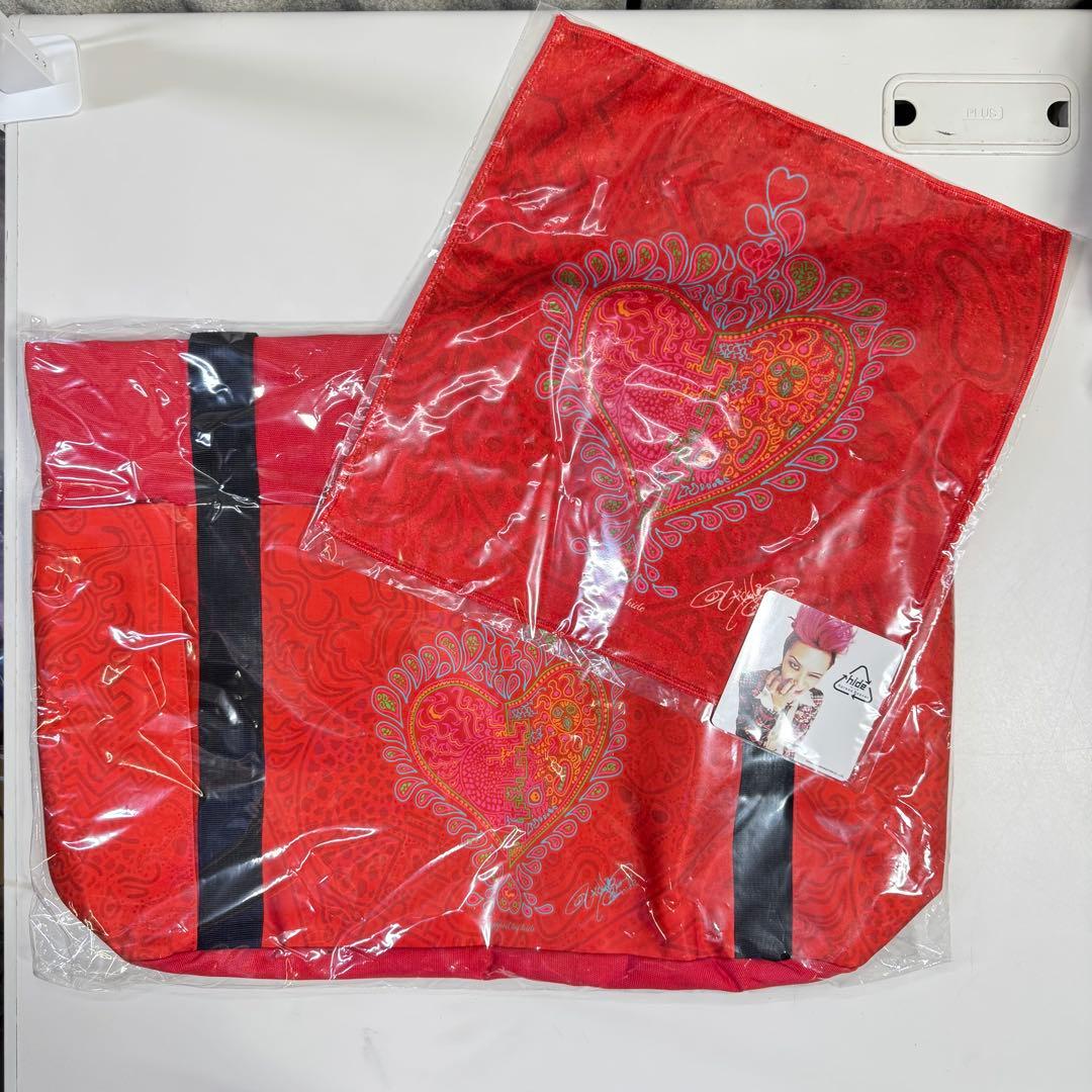 hide 生誕60周年 BIGマルチトートバッグ ハンドタオル 2点セット