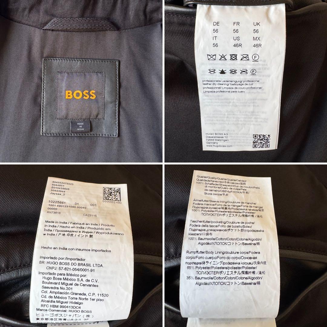 HUGO BOSS ライダースジャケット