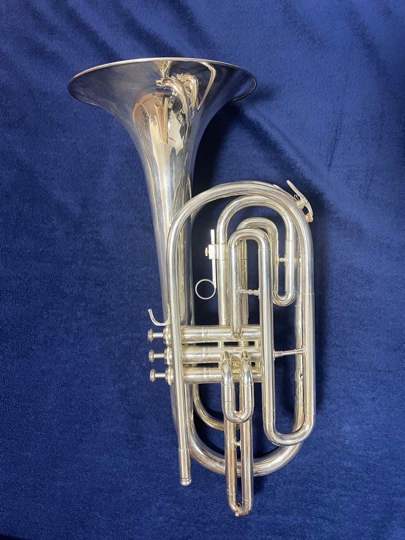 【中古】Marcato マーチング　トロンボーン マウスピース付き