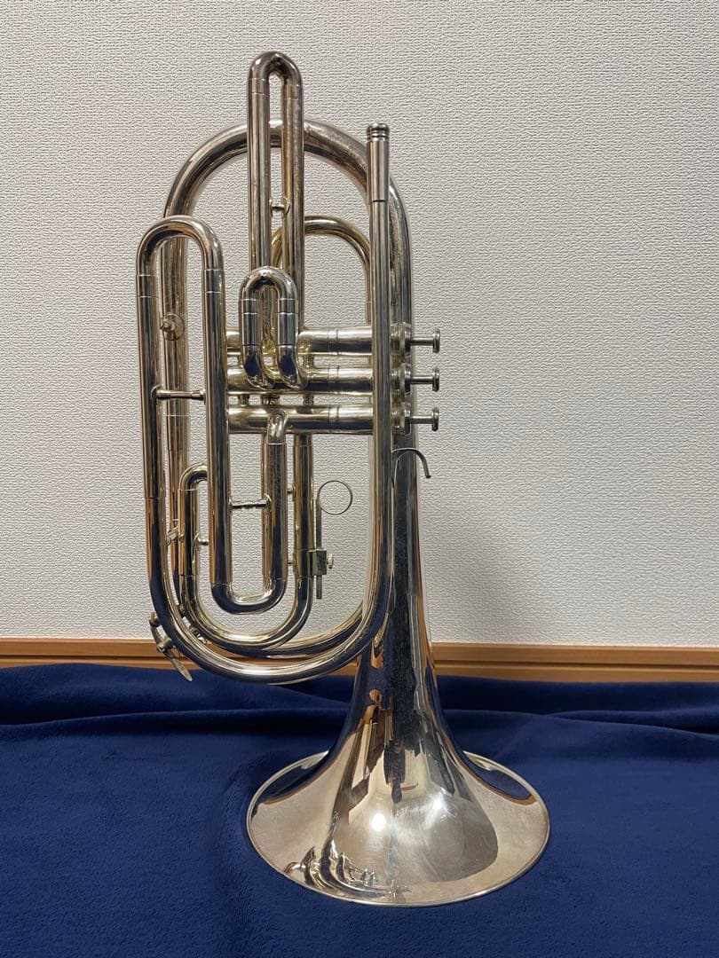 【中古】Marcato マーチング　トロンボーン マウスピース付き