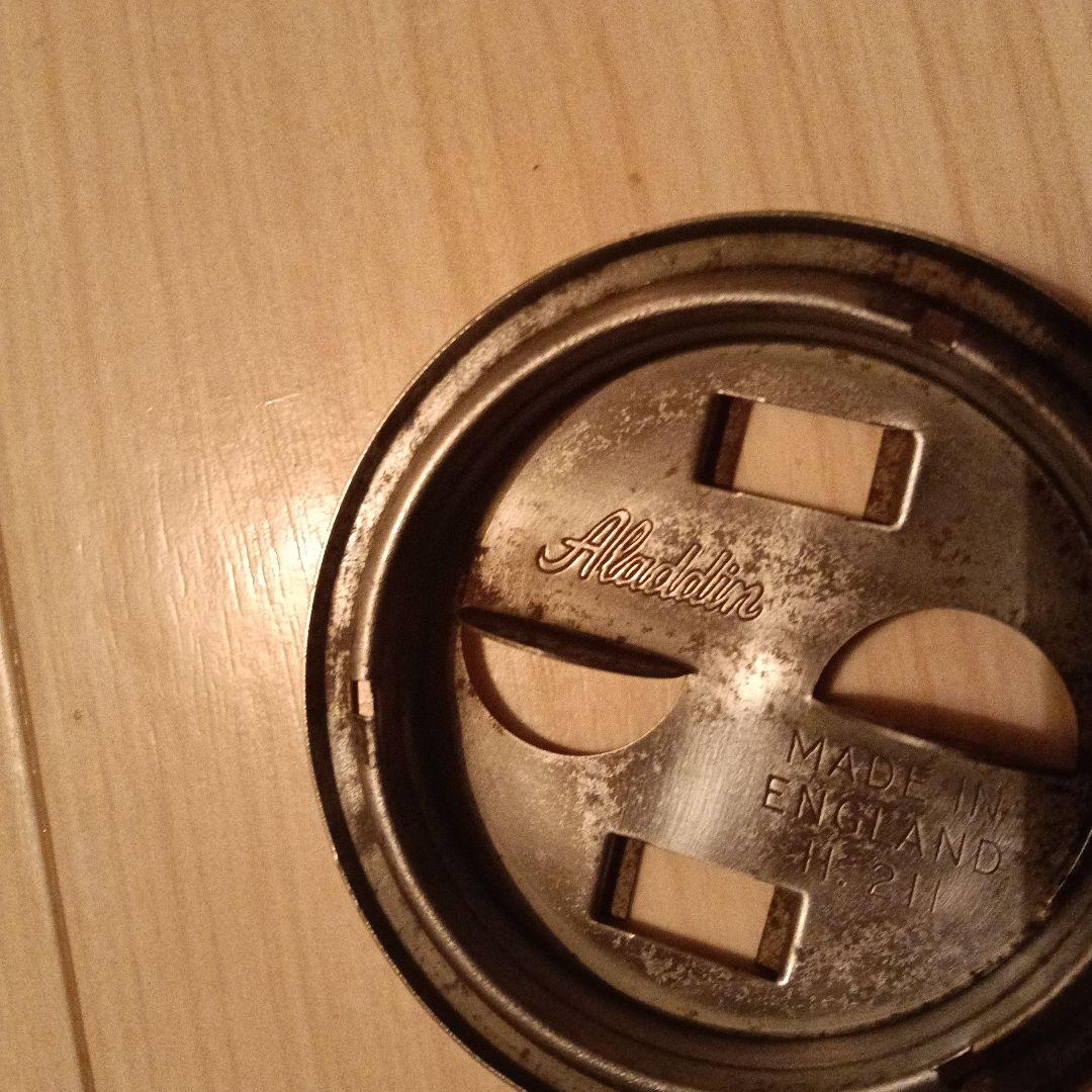 user08　Aladdin ストーブ用スチール製芯クリーナー イギリス製