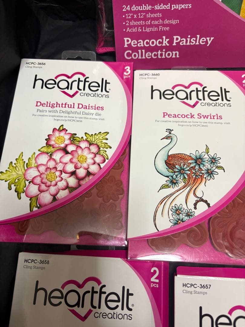 HC-14 heartfelt Peacock 未使用