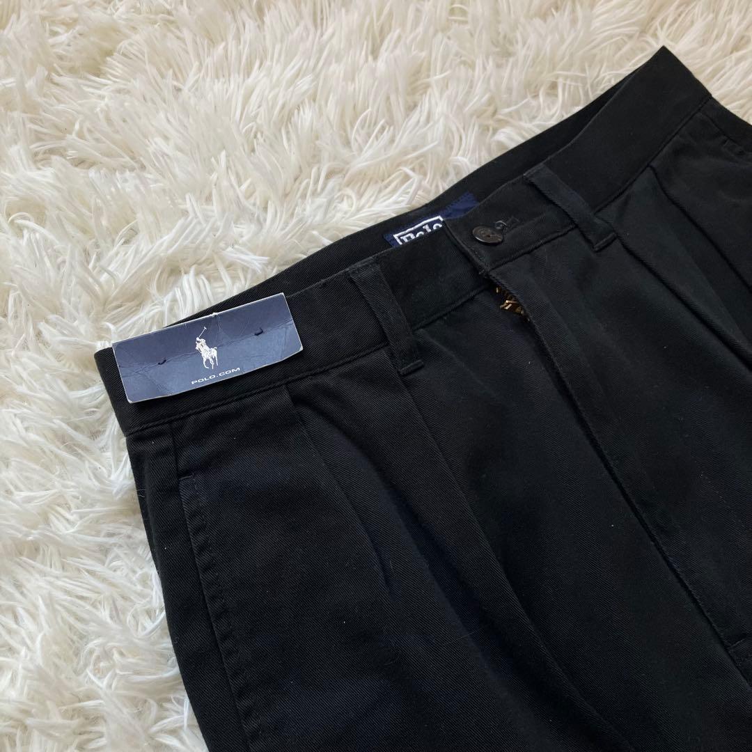 ラルフローレン 2タックチノパン