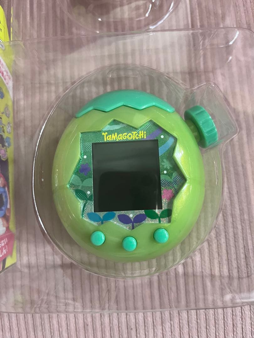 【新品同様】たまごっちパラダイス カスタム グリーン ピンクランド 即購入〇