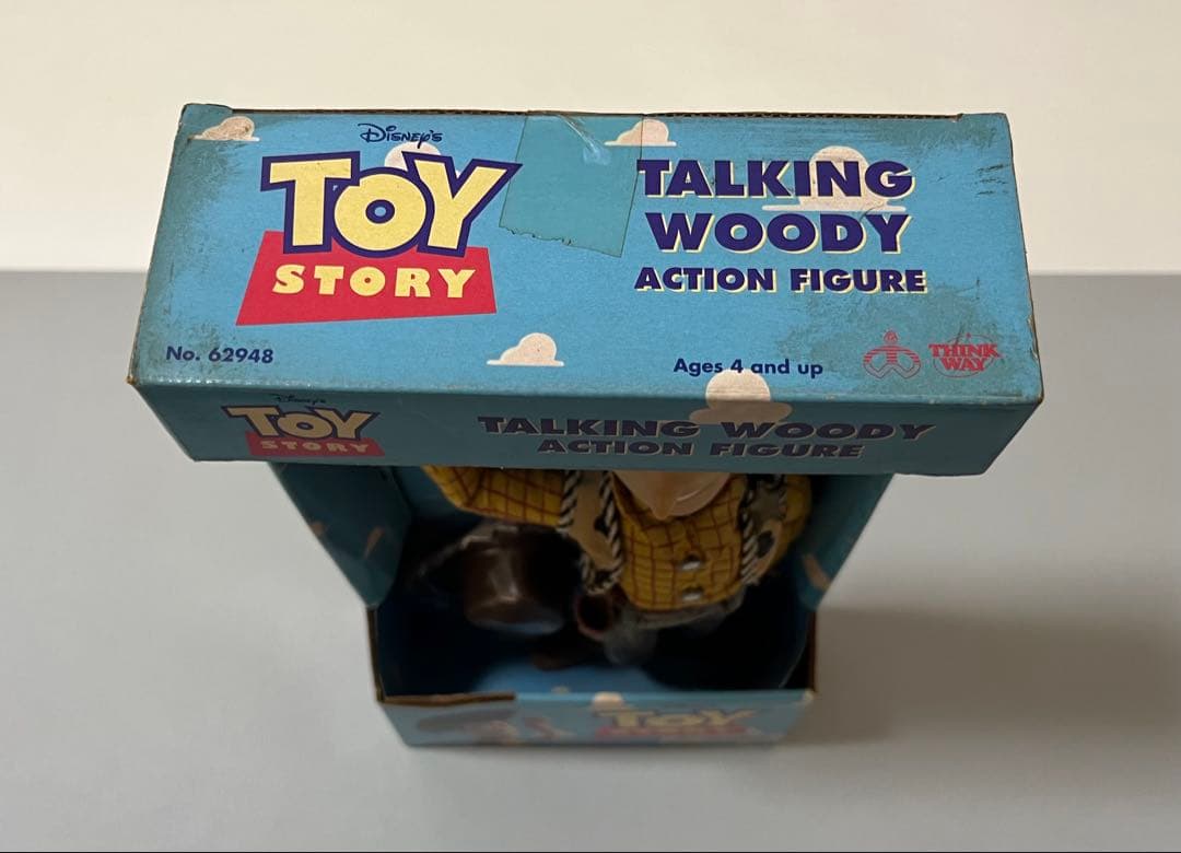 トイ・ストーリー TOYSTORY トーキング ウッディ初期　ボタン