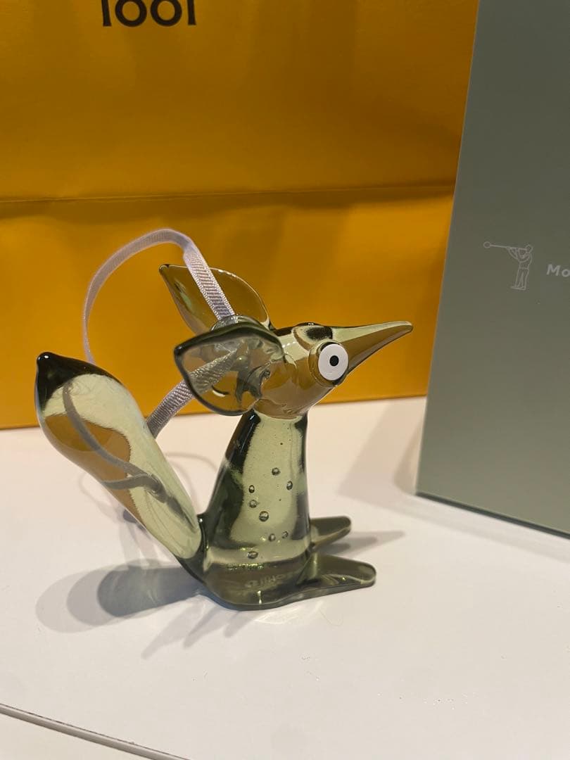 イッタラ　フォクス　vulpes ornament sitting 80mm