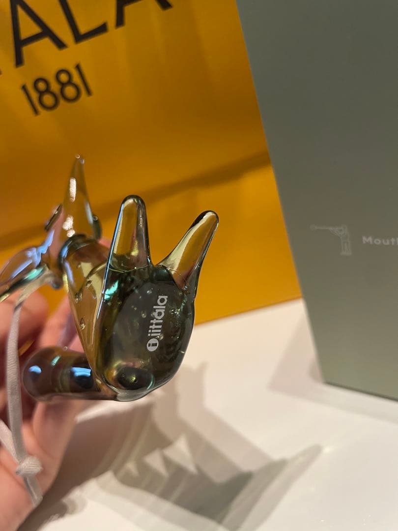 イッタラ　フォクス　vulpes ornament sitting 80mm