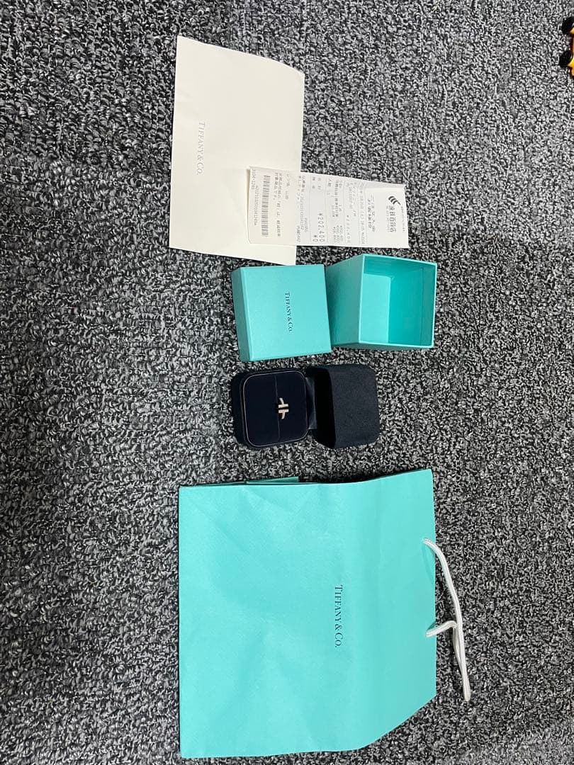 Tiffany & Co. T字型リング ゴールド