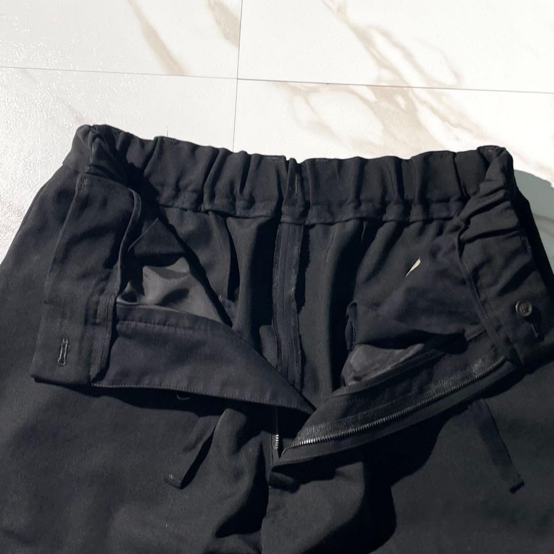 極美品 21AW⭐️ヨウジヤマモトプールオム ワイドサルエルパンツ ギャバジン