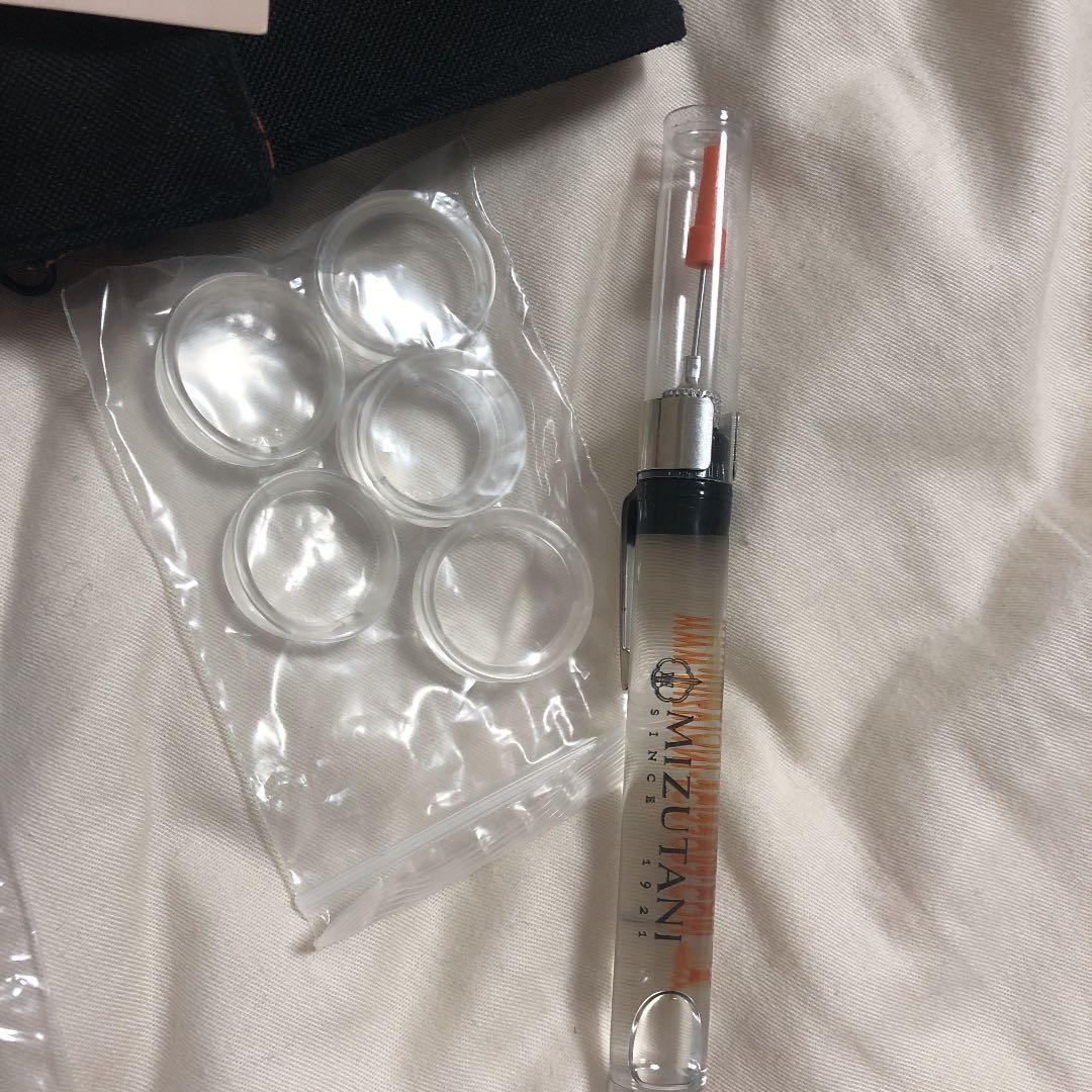 ミズタニ シザー ☆専用ケース＋オイル＋シート＋リング付き☆