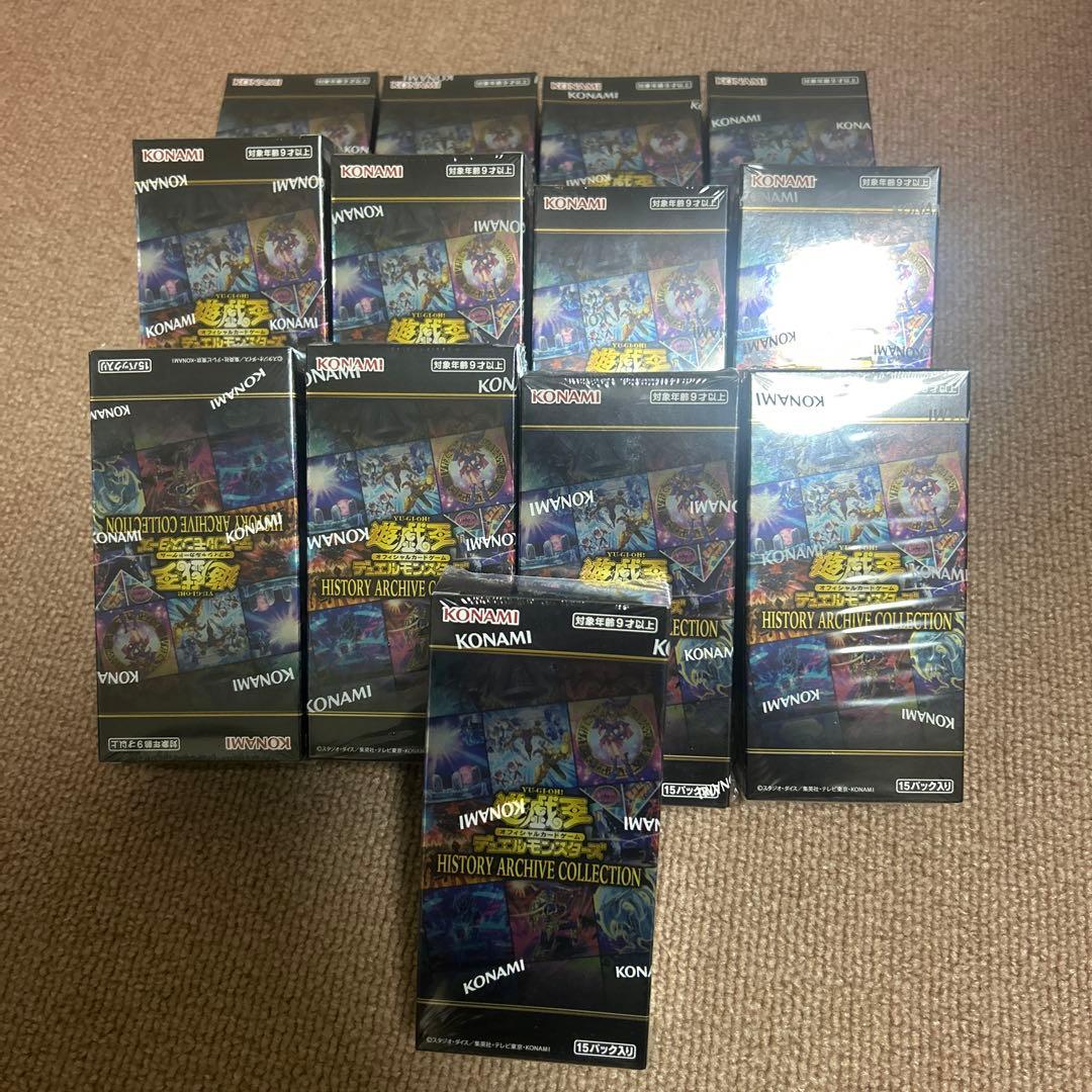 遊戯王　ヒストリーアーカイブコレクション　13BOX 未開封