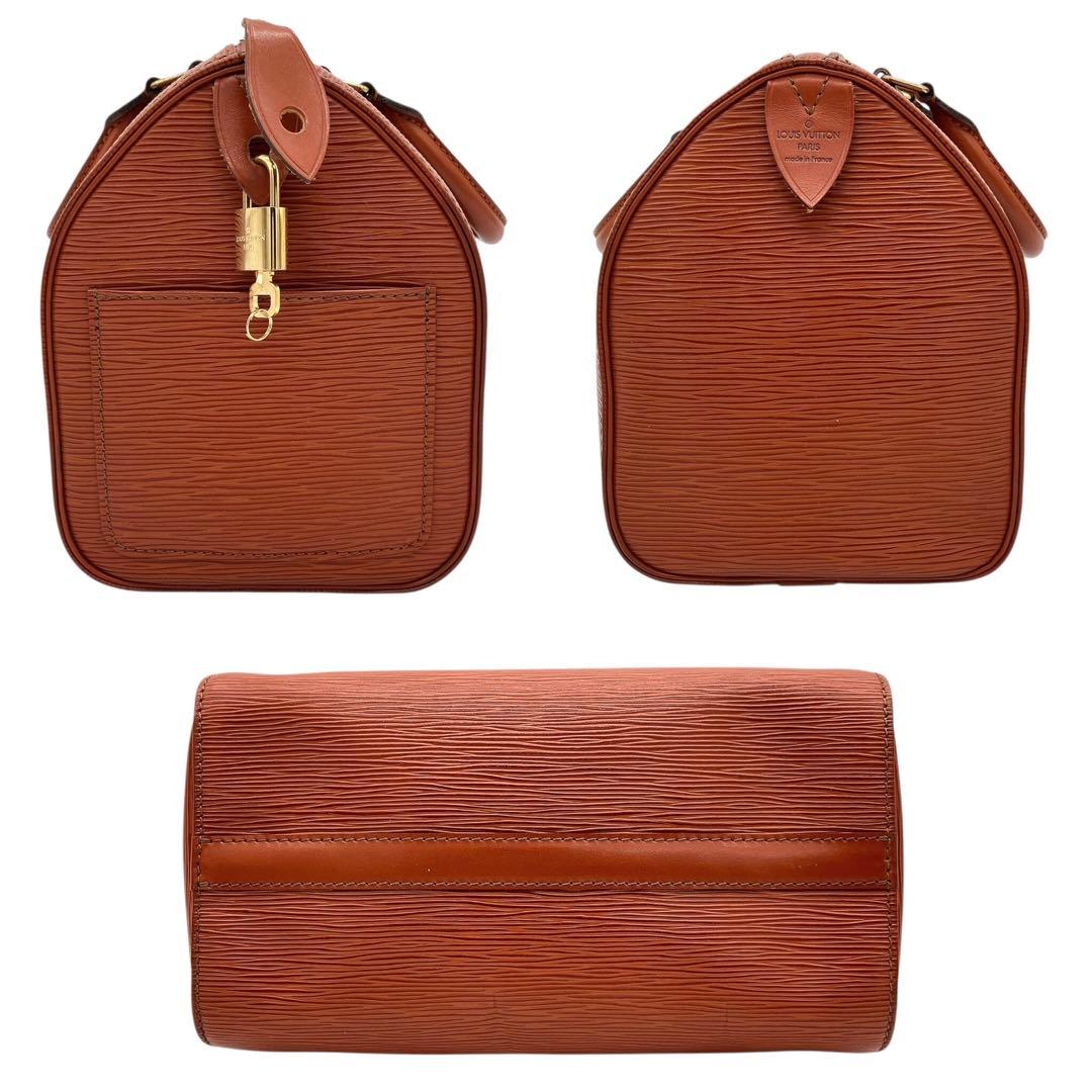 【LOUIS VUITTON】スピーディ25 エピ　ミニボストンバッグ　南京錠