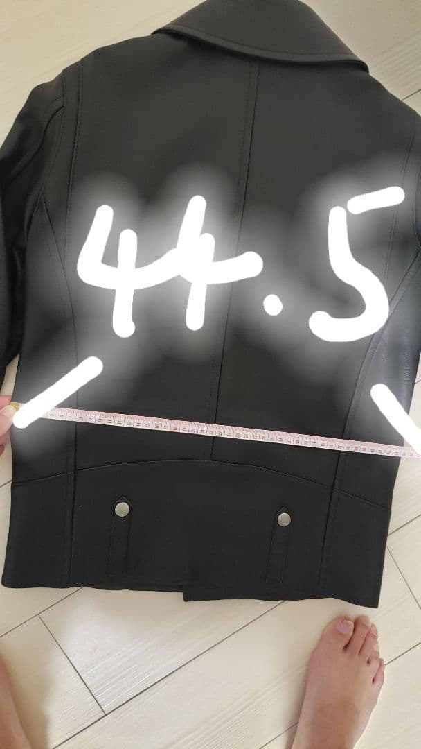 値下げ　ダブルライダースジャケット