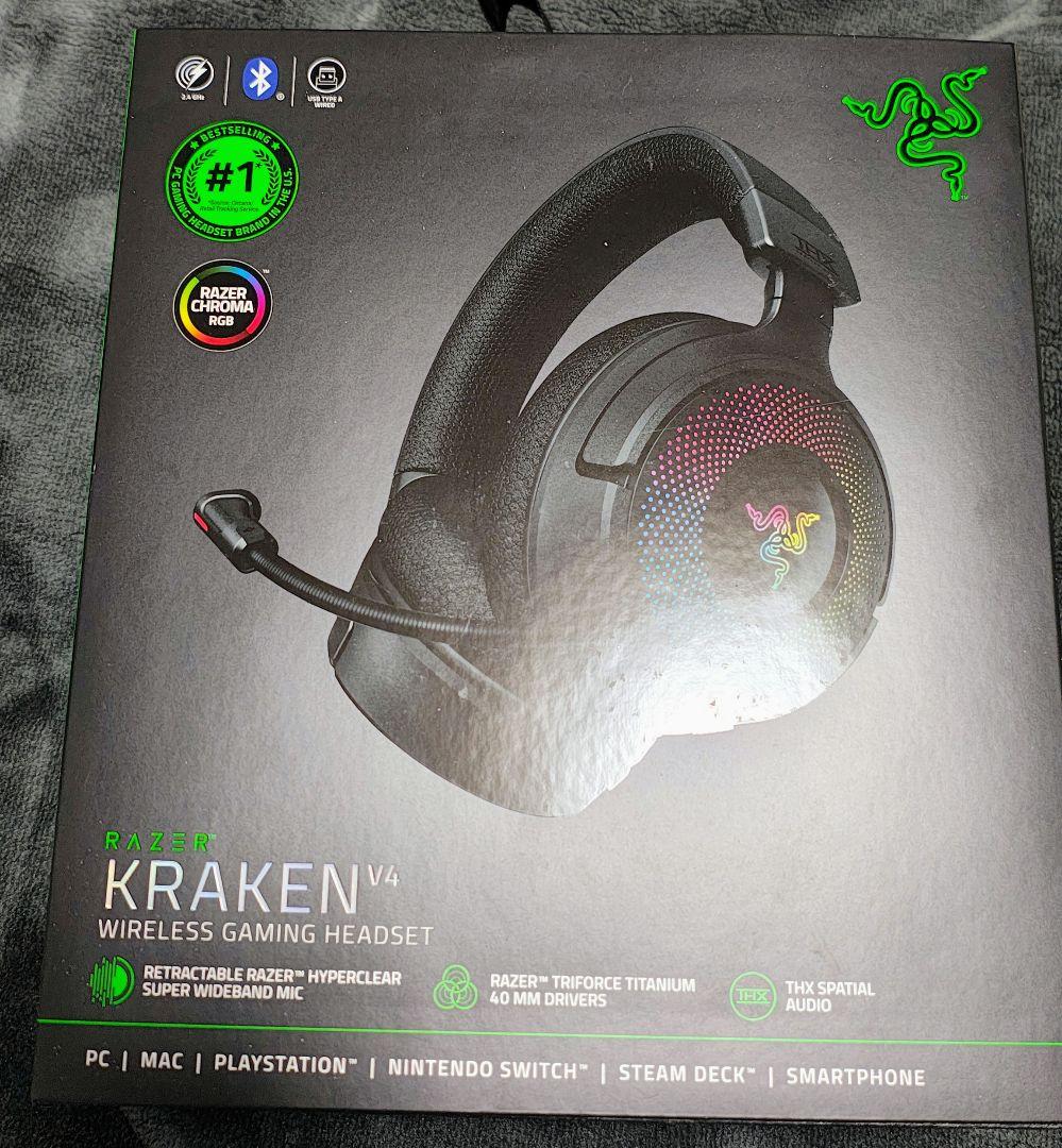 Razer Kraken V4 ワイヤレスゲーミングヘッドセット