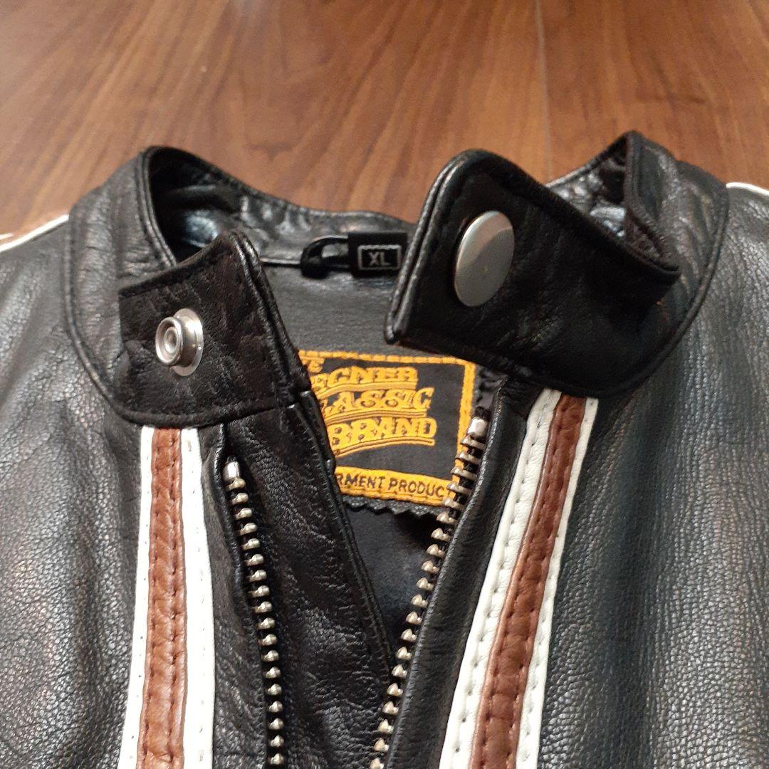 Degner Classic Brand ライダースジャケット XL 山羊革