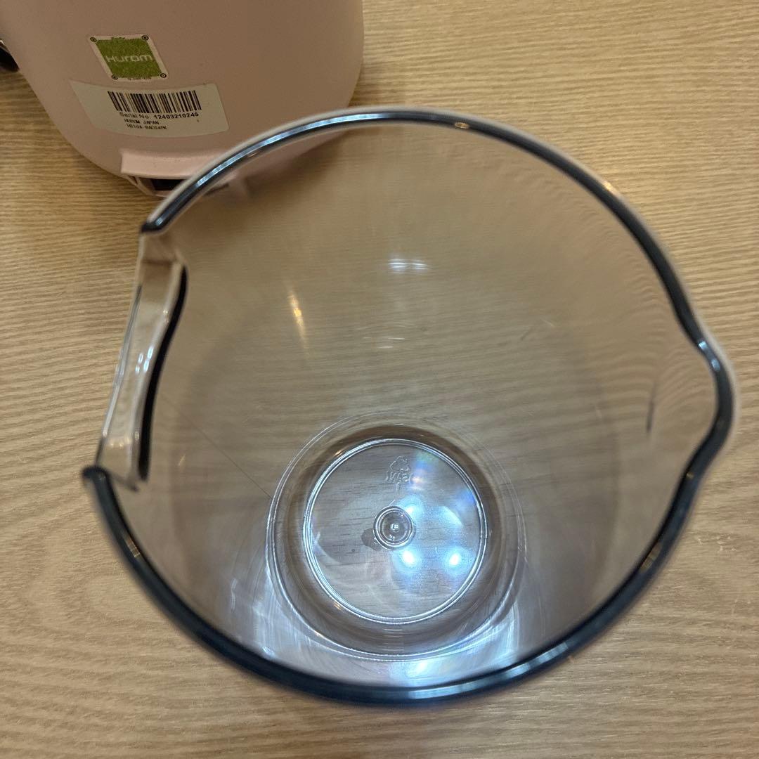 A*a様 HUROM ジューサー　H310A-BAC04PK ヒューロム　現状品