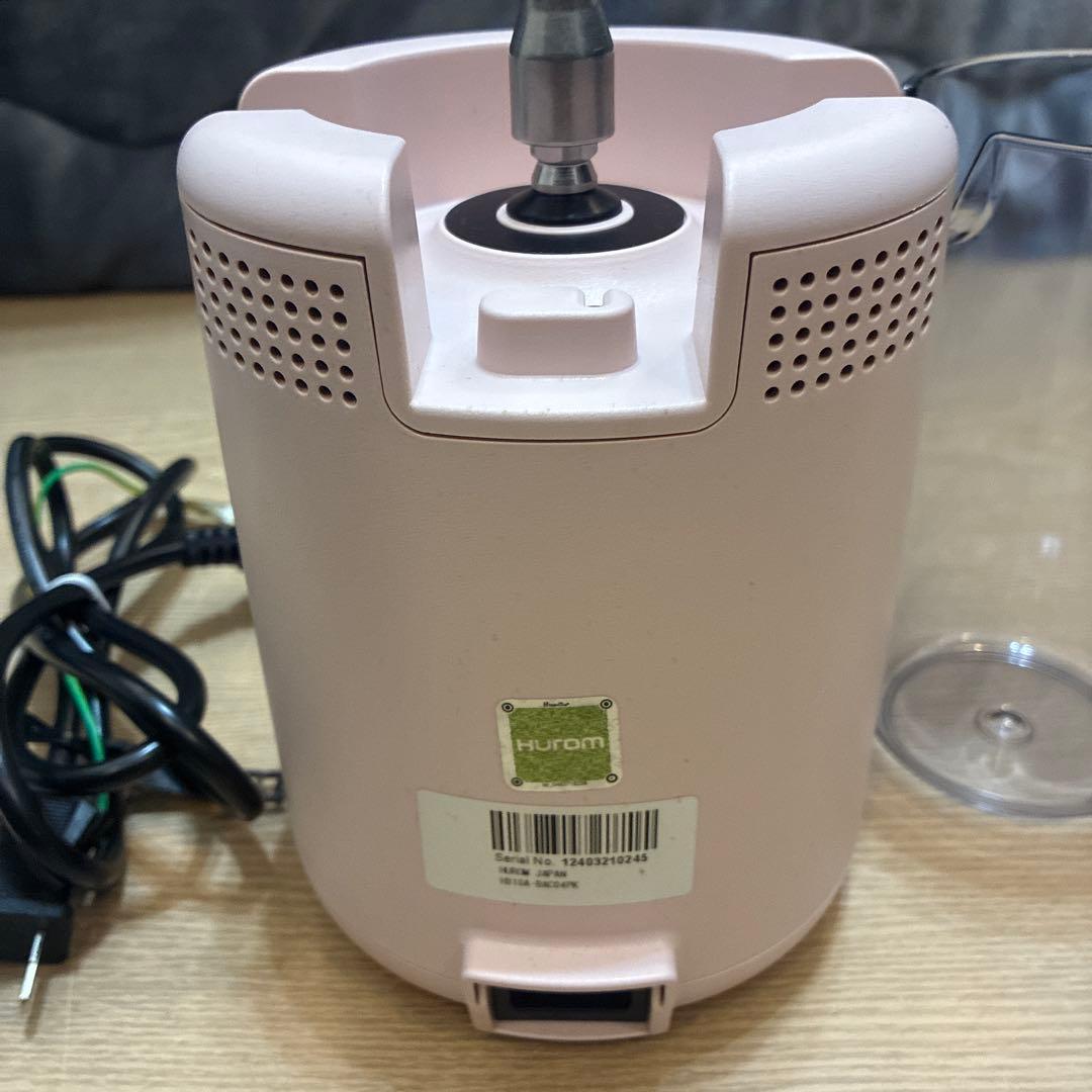 A*a様 HUROM ジューサー　H310A-BAC04PK ヒューロム　現状品