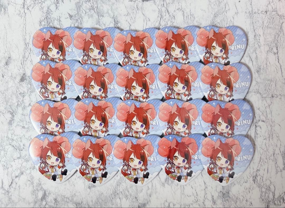 すとぷり 7周年 缶バッジ デフォ 莉犬 20個セット