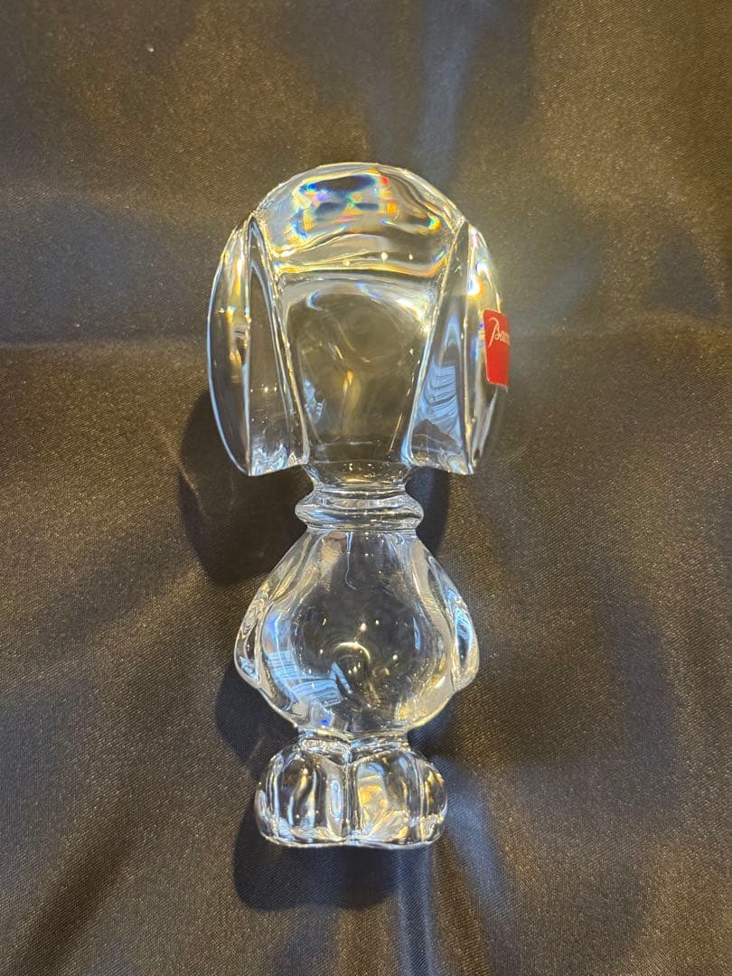 Baccarat バカラ スヌーピー オブジェ 置物　クリスタル