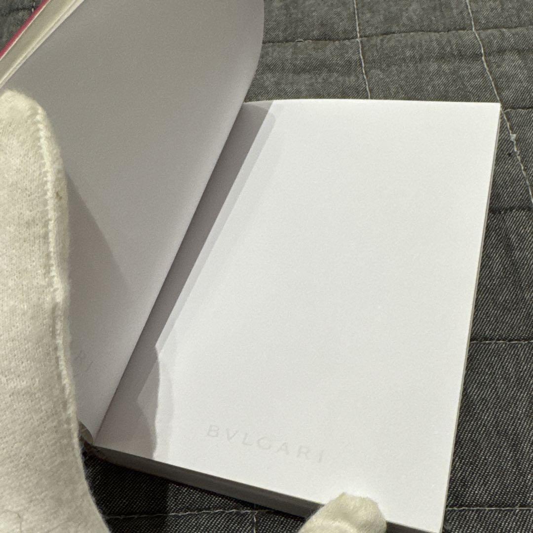 未使用 BVLGARI ブルガリ コレツィオーネ ロゴ S.Bulgariノート