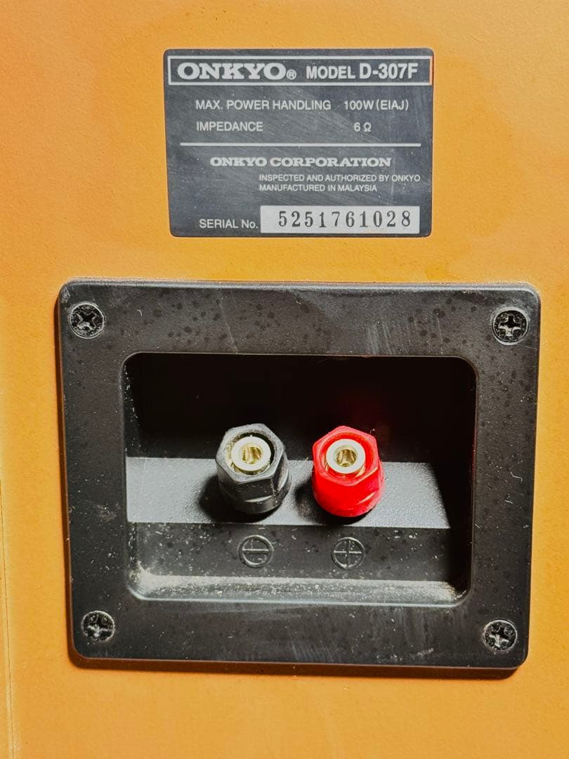 ONKYO D-307F フロントスピーカー トールボーイ2本セット