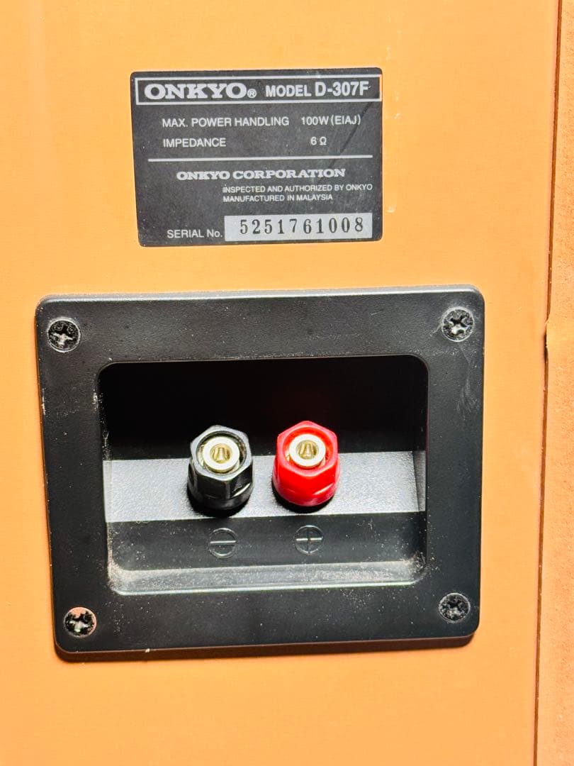 ONKYO D-307F フロントスピーカー トールボーイ2本セット