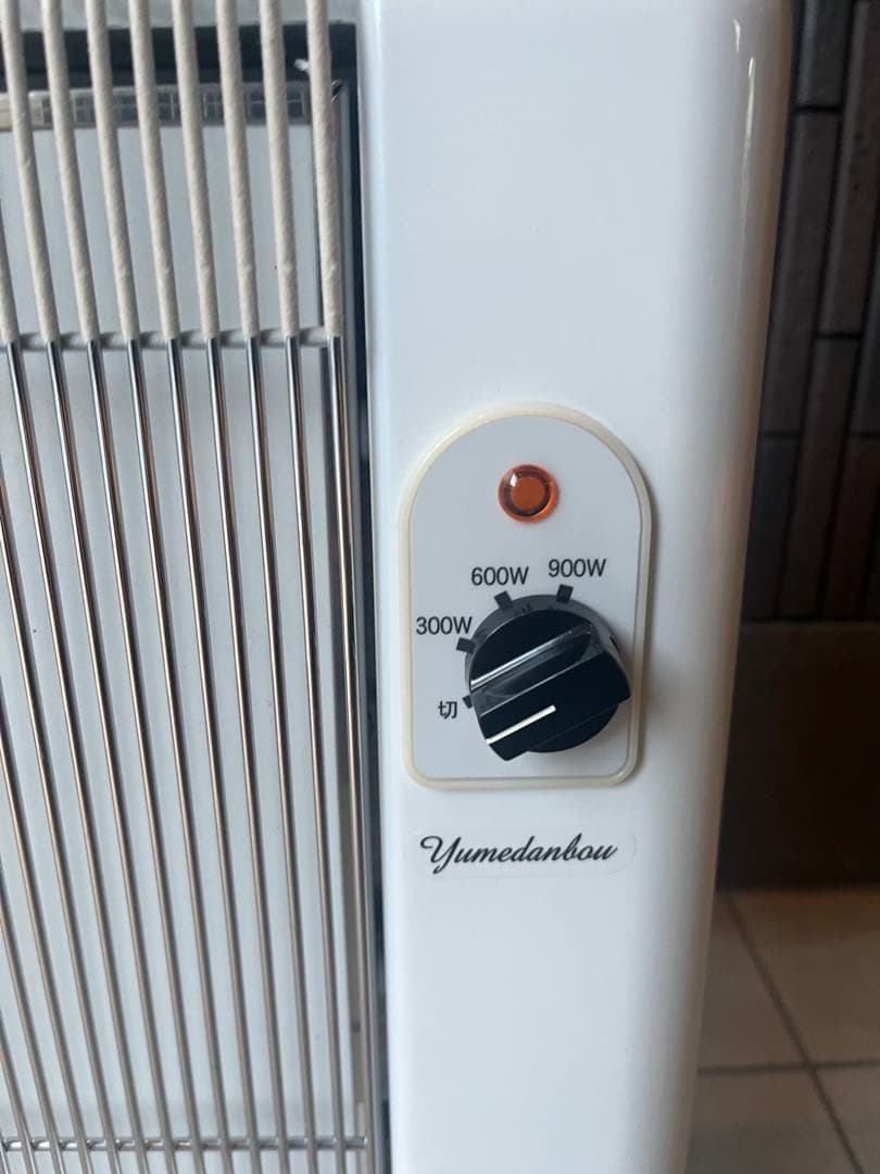 夢暖望 900型 遠赤外線パネルヒーター ホワイト 2023年製 日本製