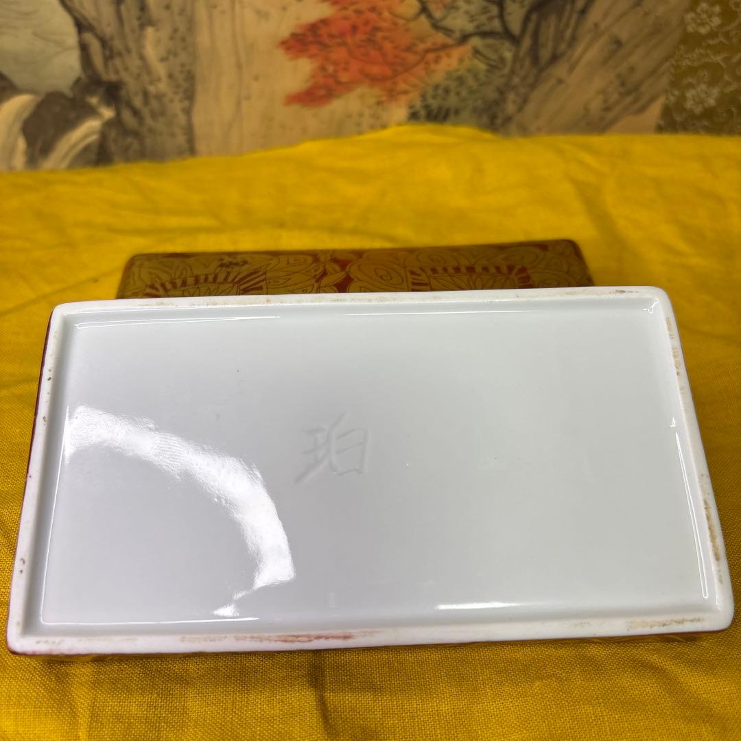 小野珀子 金蘭手　蓋物　細工