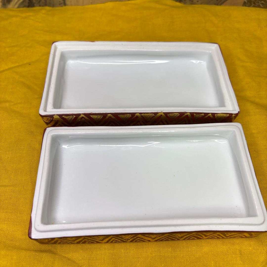 小野珀子 金蘭手　蓋物　細工