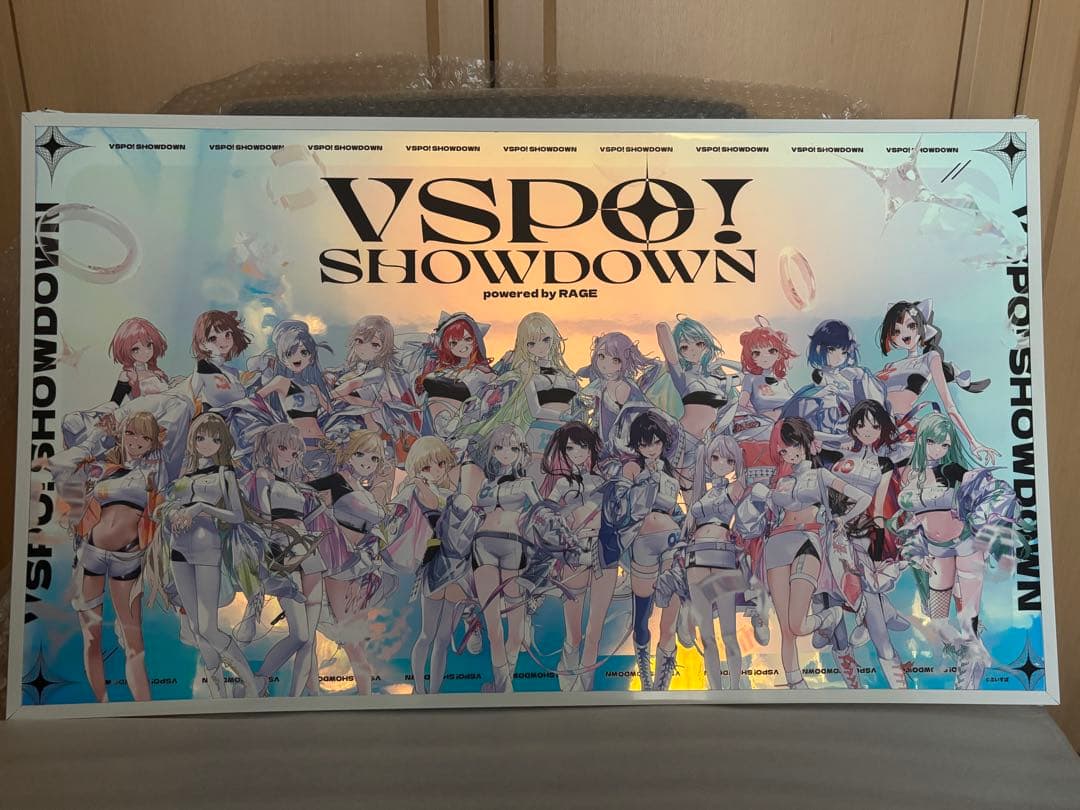 ぶいすぽっ！ VSPO! SHOWDOWN 開催記念ホログラムポスター