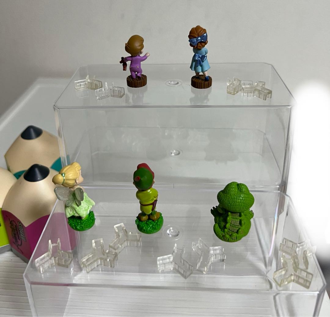 アニメータードール（ミニ）リトルズ、ピーターパン、ティンカーベルのフィギュア