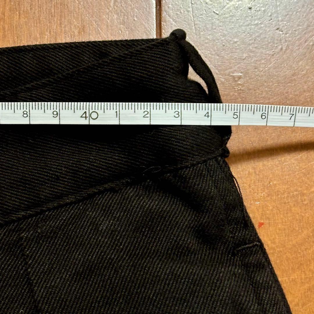 実物 本物 M52チノ パンツ デッドストック 35 フランス軍 黒染め
