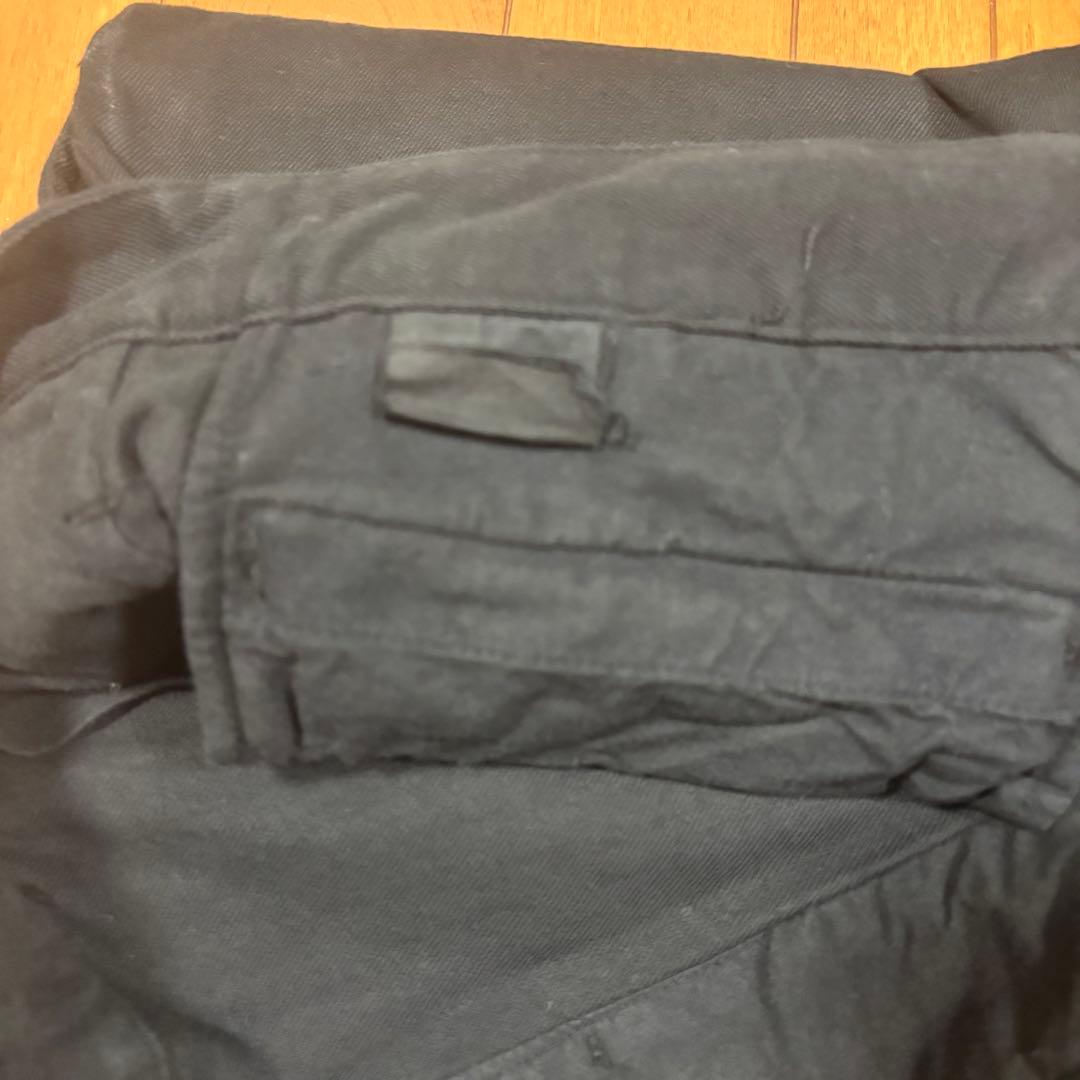 実物 本物 M52チノ パンツ デッドストック 35 フランス軍 黒染め