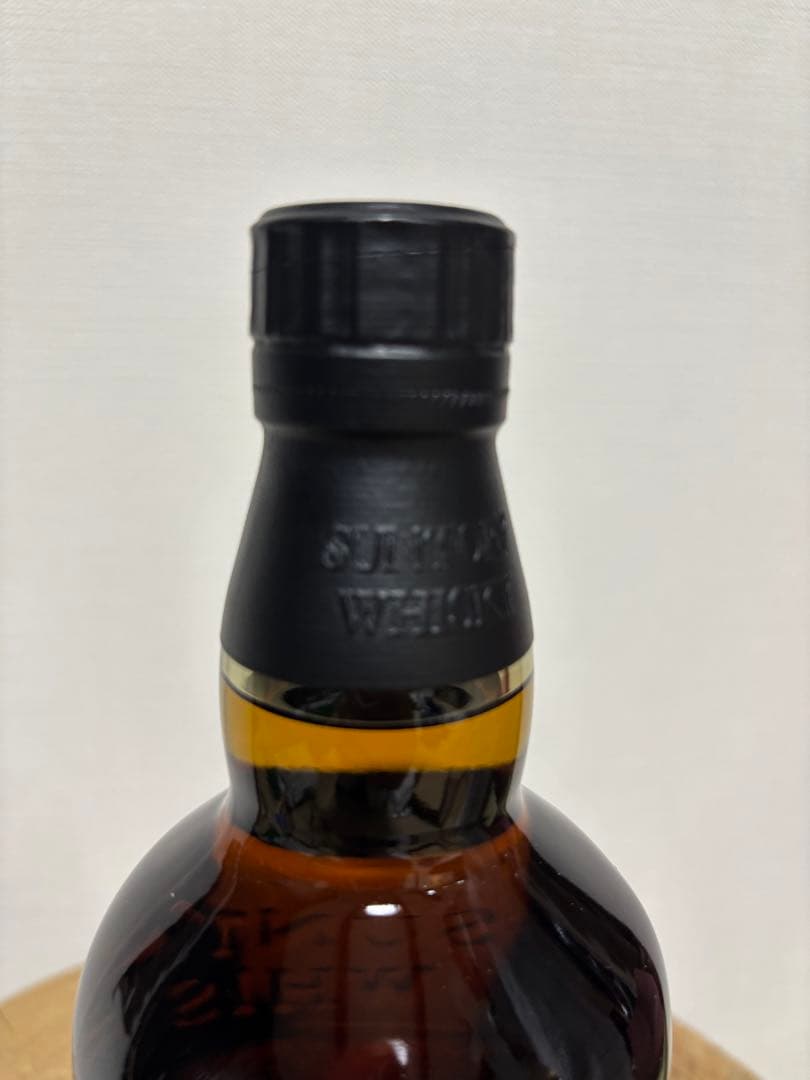 【非売品】サントリーシングルモルトウイスキー山崎 《縁ラベル》