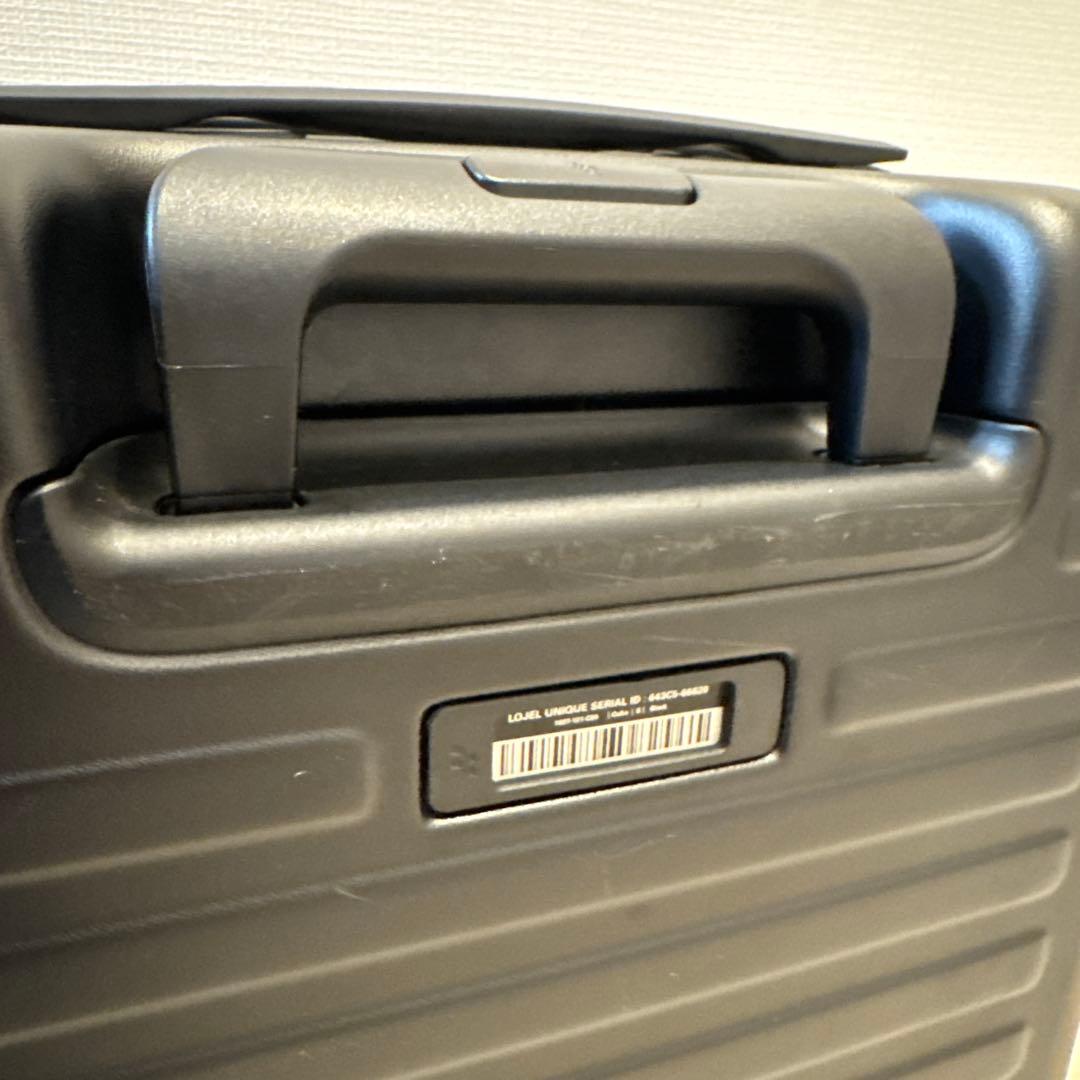 LOJEL スーツケース Cubo Small ブラック 保証書付き