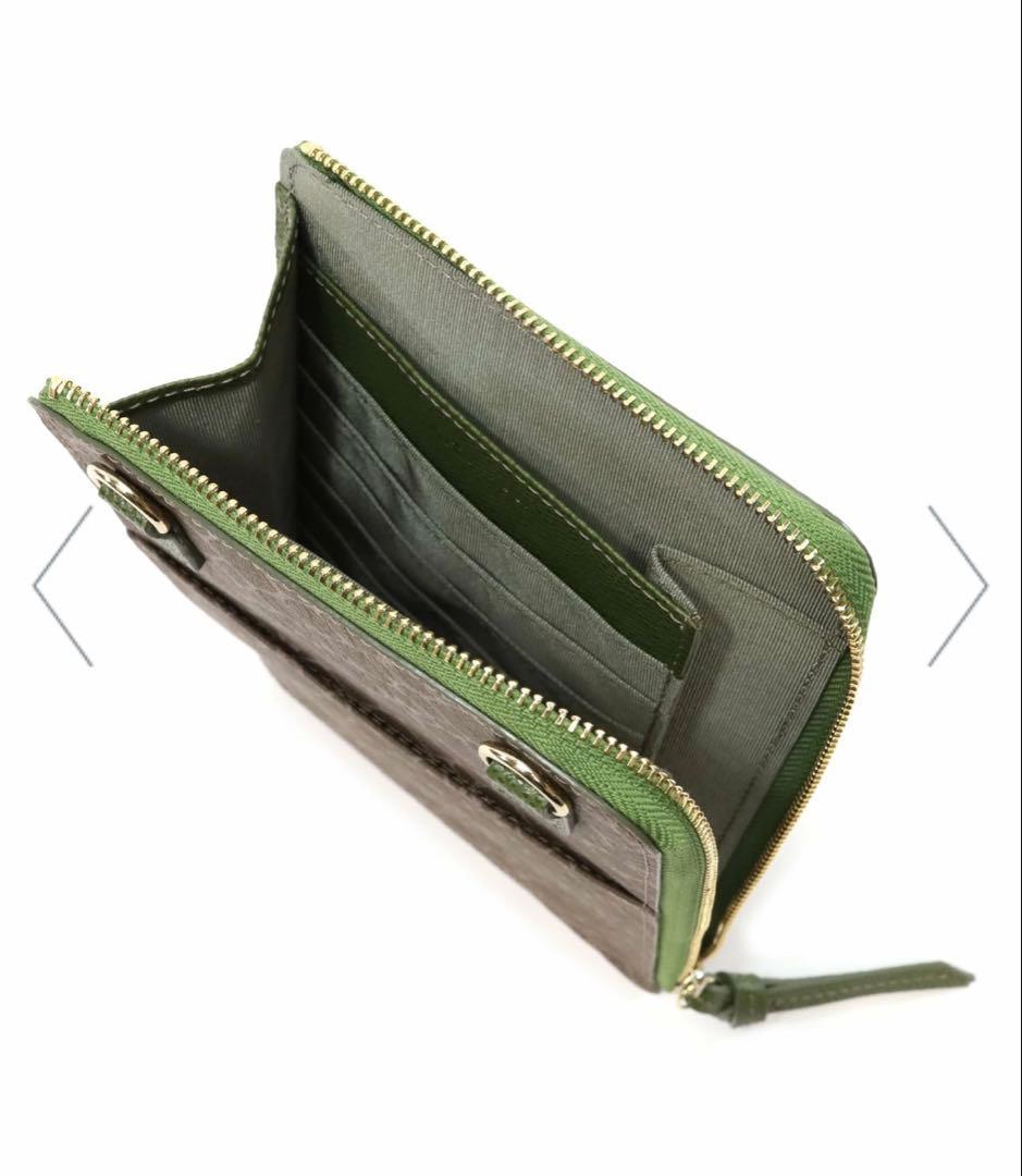 NINA RICCI スマホショルダーバッグ　グレインヌーボーパース